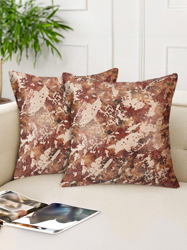Tesmare Premium Velvet Cushion Cover, Brown