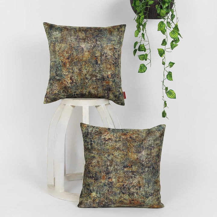 Tesmare Buy Velvet Cushion Covers, Green, 5 Pieces Tesmare