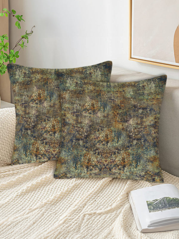 Tesmare Buy Velvet Cushion Covers, Green, 5 Pieces Tesmare