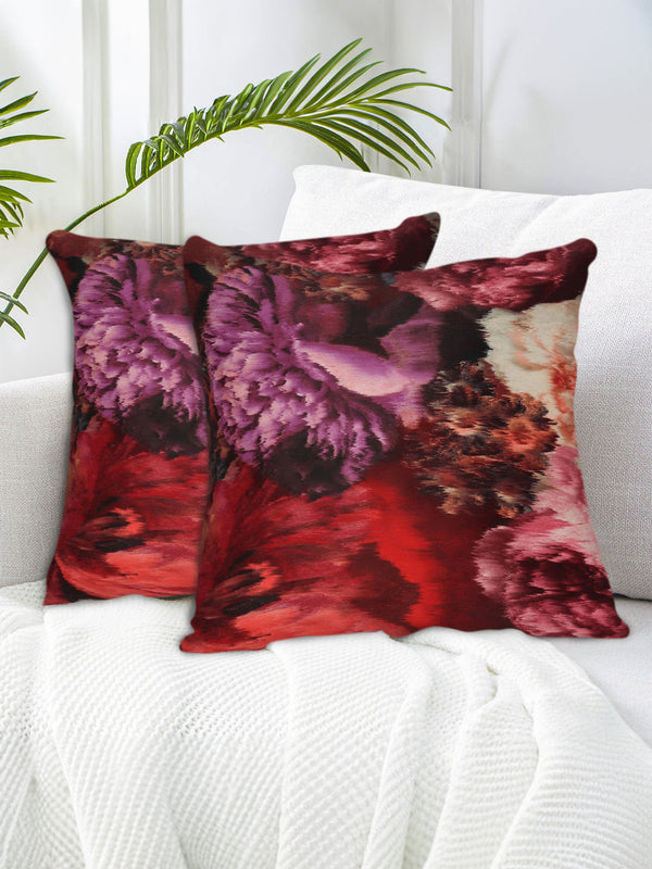 Tesmare Velvet Decorative Throw Pillow Covers Sofa Cushion Cover Tesmare