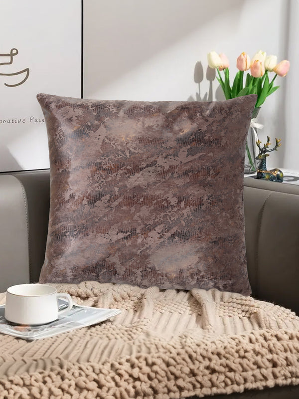Brown Camouflage Velvet Cushion Cover – Tesmare Premium Home Decor