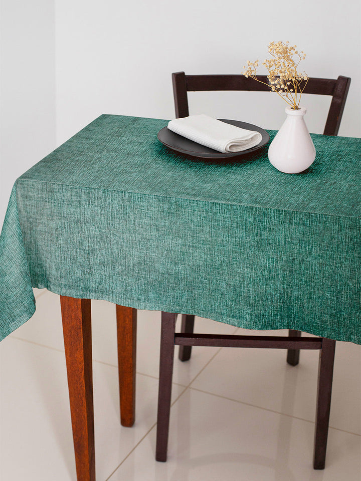 Tesmare Chenille Table Cover – Rich Textured Dining Table Cloth for 4, 6 & 6-8 Seater Tables (60, 75, 95 Inches) Tesmare