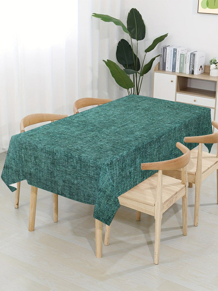 Tesmare Chenille Table Cover – Rich Textured Dining Table Cloth for 4, 6 & 6-8 Seater Tables (60, 75, 95 Inches) Tesmare
