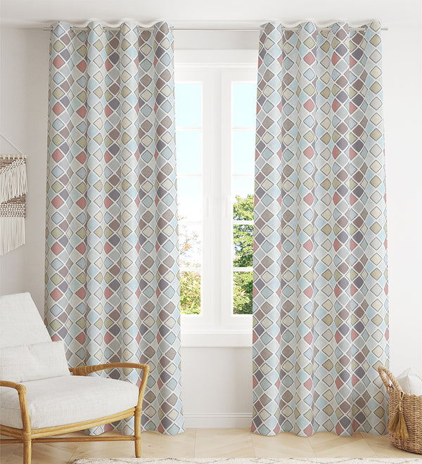 Tesmare Thermal Insulated 100% Blackout Long Door Polyester Curtain