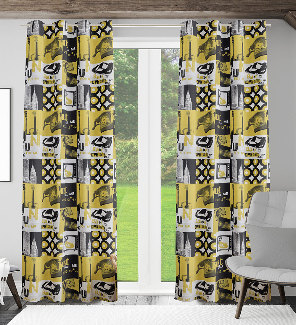 Tesmare Luxurious Curtains, Parde for Bedroom, Livingroom, Drawingroom