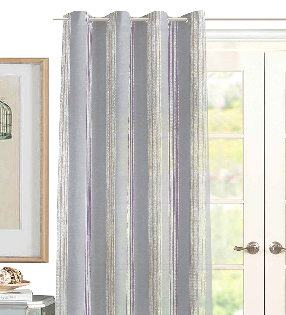 Tesmare Elegent Curtains for Bedroom, Livingroom, White,1 Piece