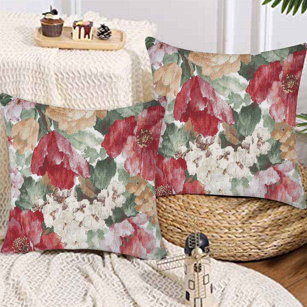 Tesmare Soft Oxford Weave Decorative Pillow Covers, Multicolor