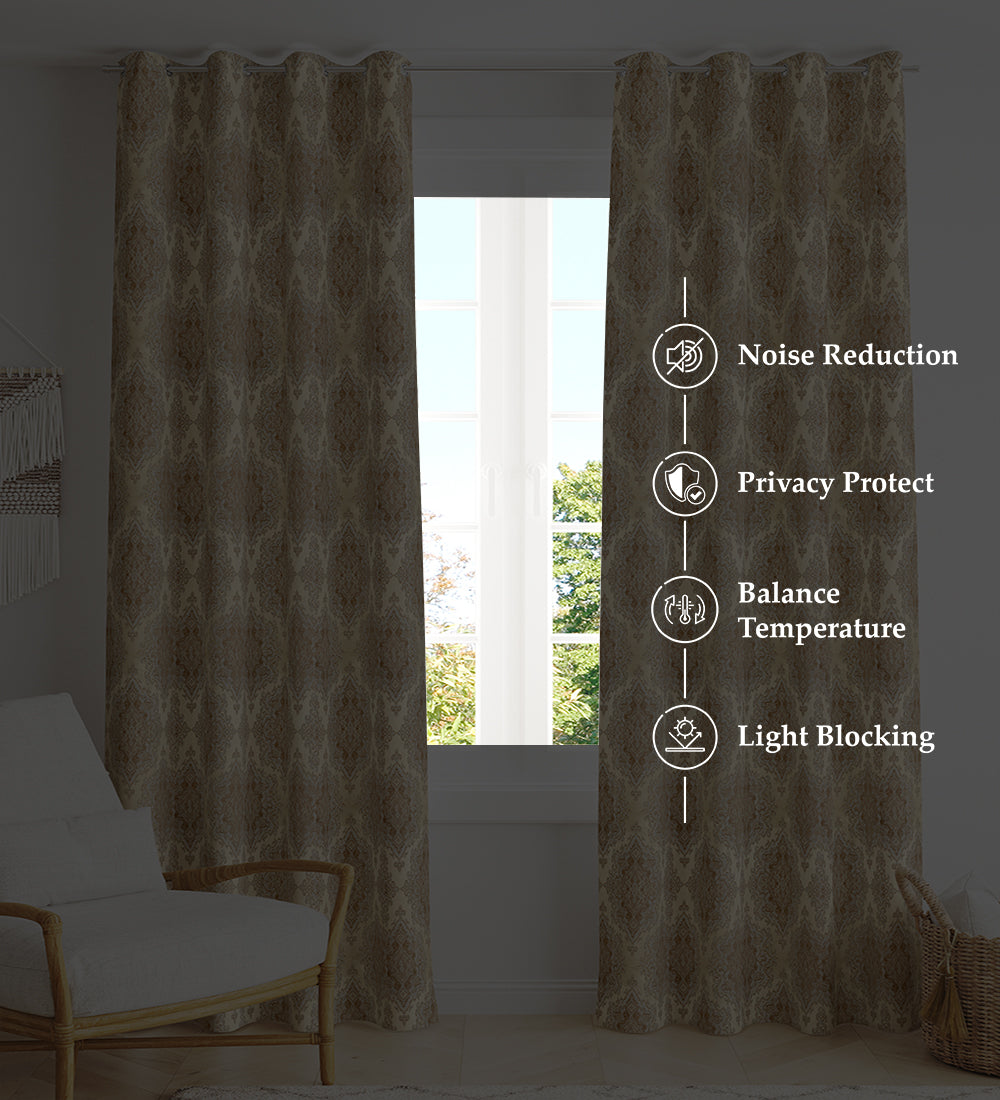 Tesmare Curtains for Long Door 9 ft,Curtains For Livingroom