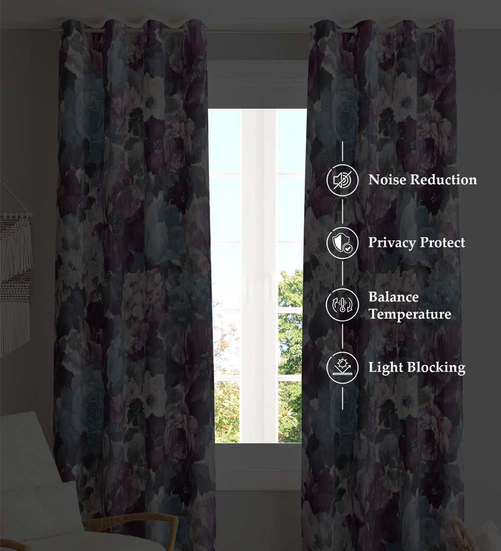 Tesmare Luxurious, Ultra Smooth Oxford Weave Curtain for Door