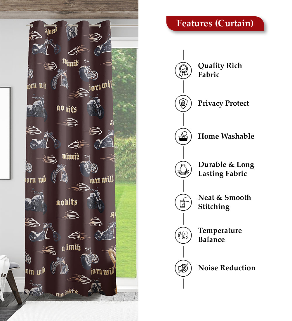 Tesmare Luxurious,Smooth Satin Weave Polyester Curtain for Door, 1 Peice
