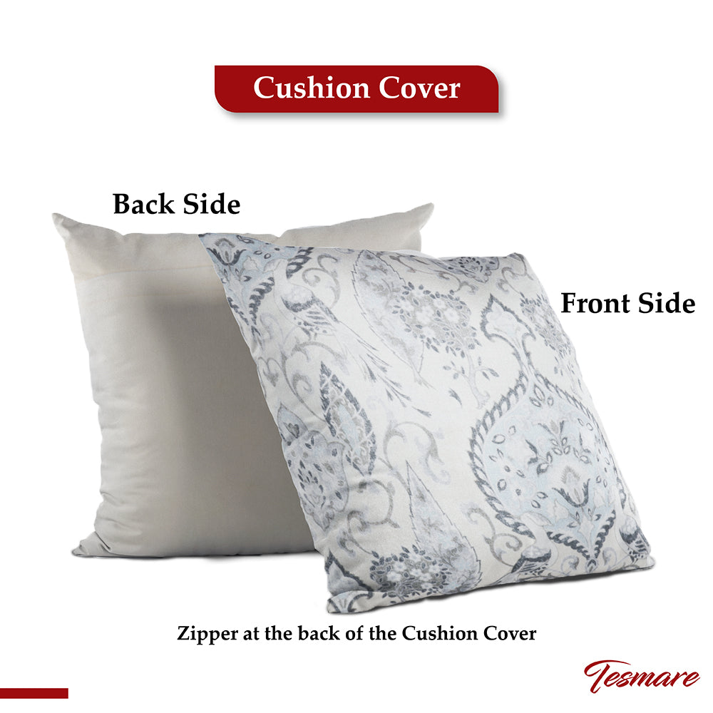 Tesmare Soft Sofa Cushion Cover Pillow Decor,Off White
