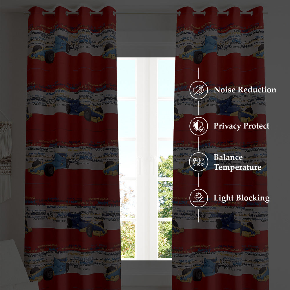 TESMARE Luxurious, Silky Smooth Polyester Curtain,for Long Door 9 ft, 1 Peice