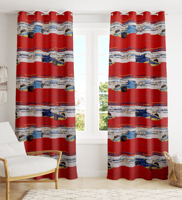 TESMARE Luxurious, Silky Smooth Polyester Curtain, For Long Door 9 ft, 1 Peice