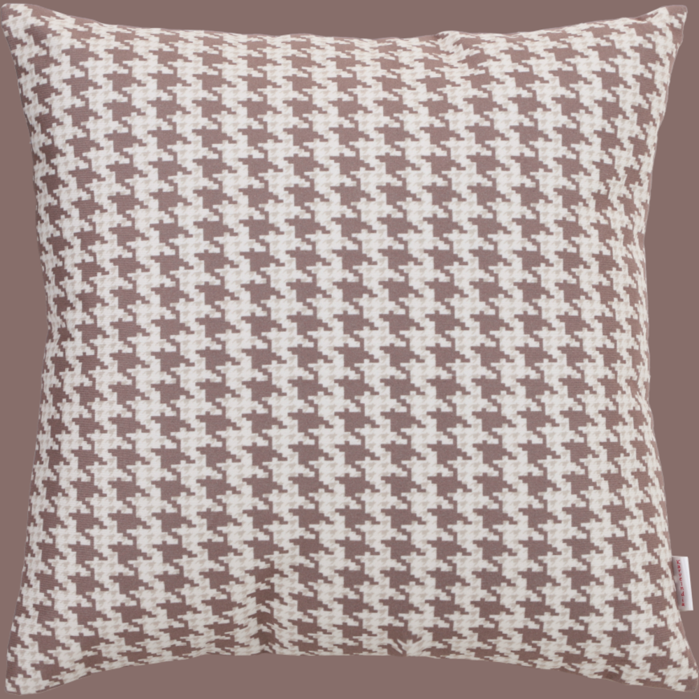 TESMARE Ultra Soft  Velvet Cushion Cover, white/beige, 5 Pieces