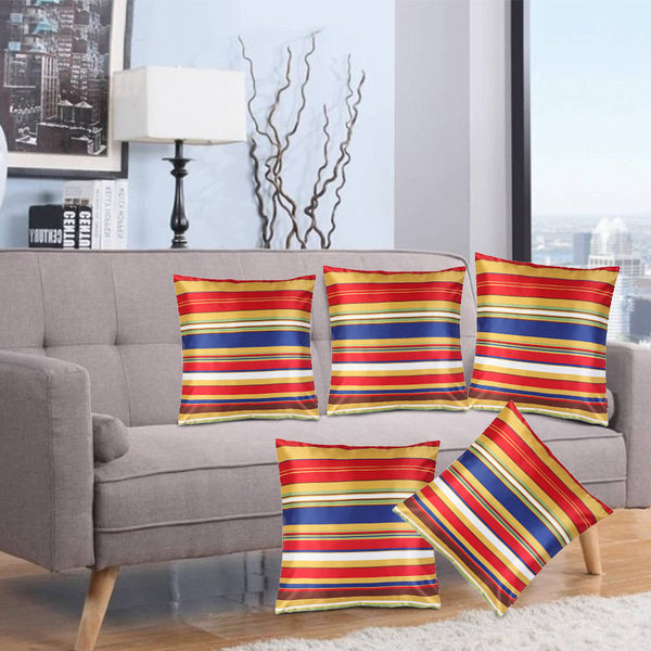 HD Digital Printed Cushion Cover, 5 Pieces Tesmare
