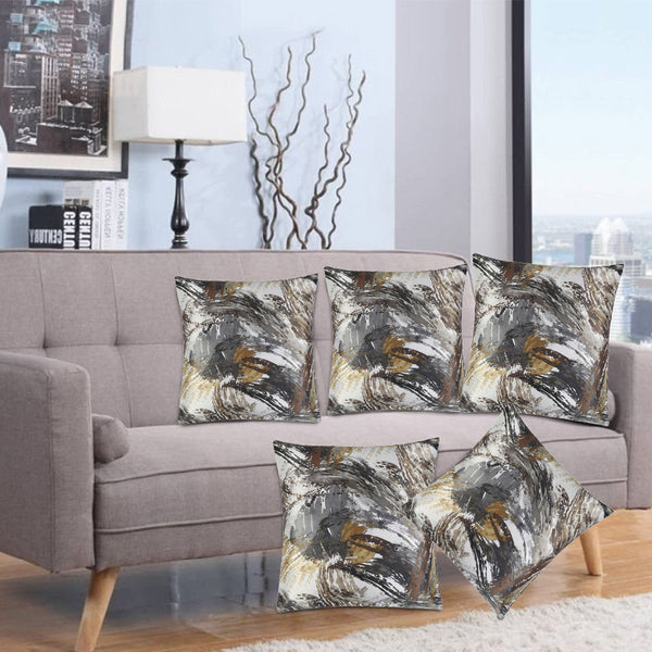 HD Digital Printed Pillow Cases, 5 Pieces Tesmare