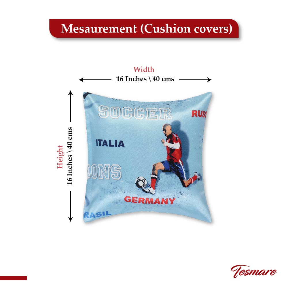 Tesmare Buy Cushion Cover Online- Pack of 5, 16 x 16 Inch
